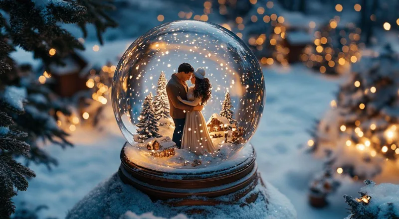 Snow-globing : découvrez la nouvelle tendance amoureuse qui marque les fêtes